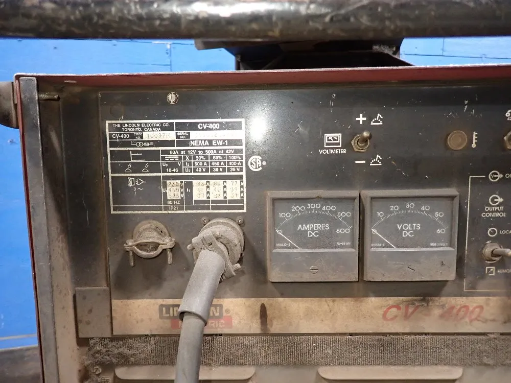 Lincoln Electric 400 Amps Welder - Cv-400