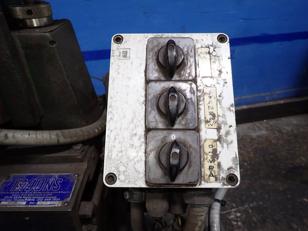 Moons Horizontal Weld Saw