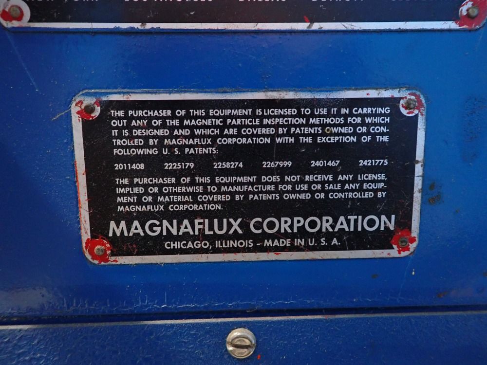 Magnaflux Magnetic Particle Tester - Kar-3