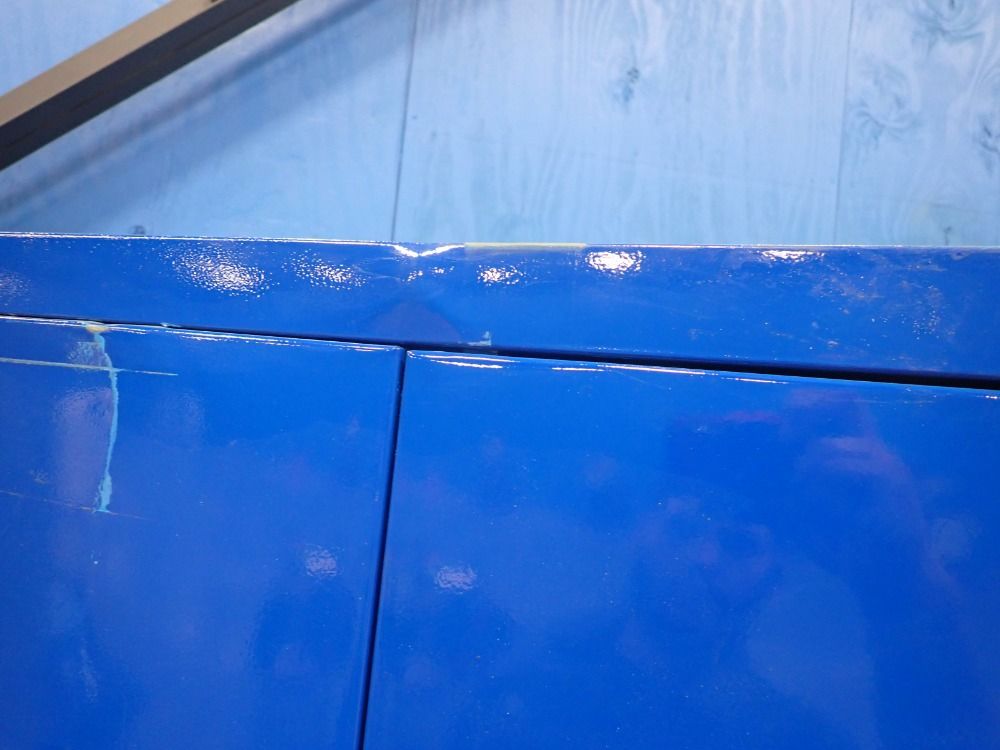 Tennsco 5 Shelve 2 Door Cabinet