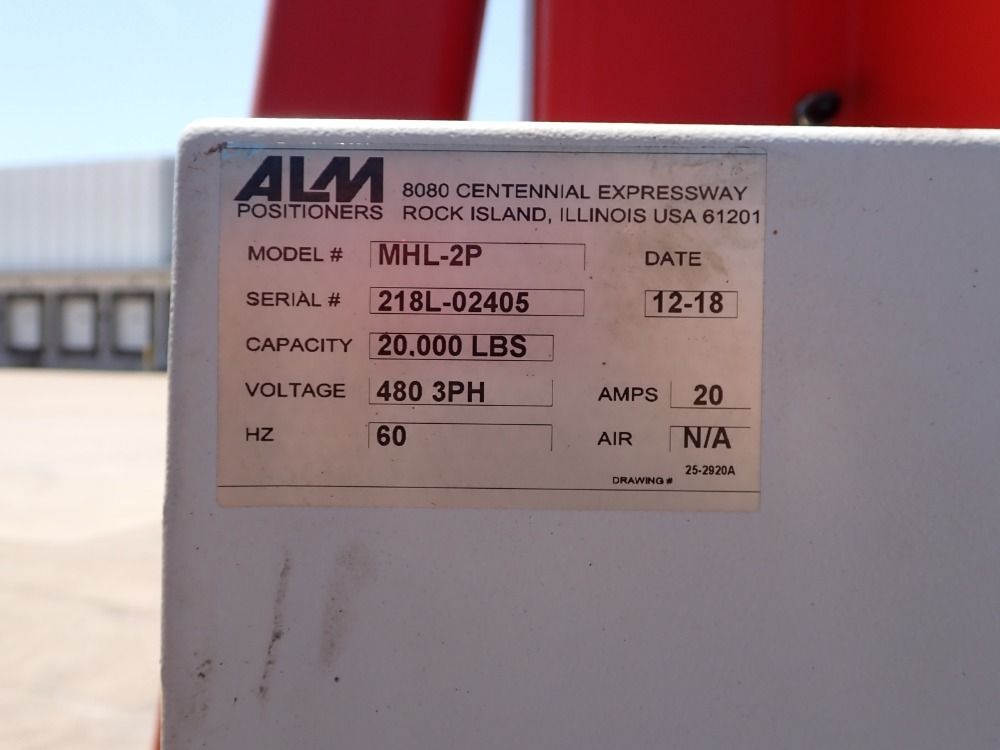 Alm 20000 Mobile Taistock Positioner - Mhl-2p