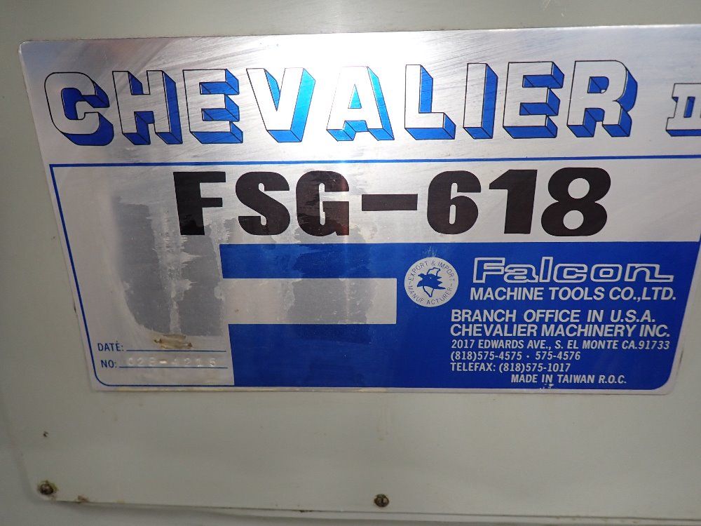 Chevalier 6" X 18" Surface Grinder - Fsg-618