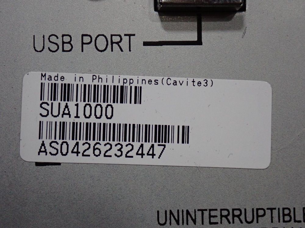 Apc Uninterruptable Power Supply - Smart Ups1000