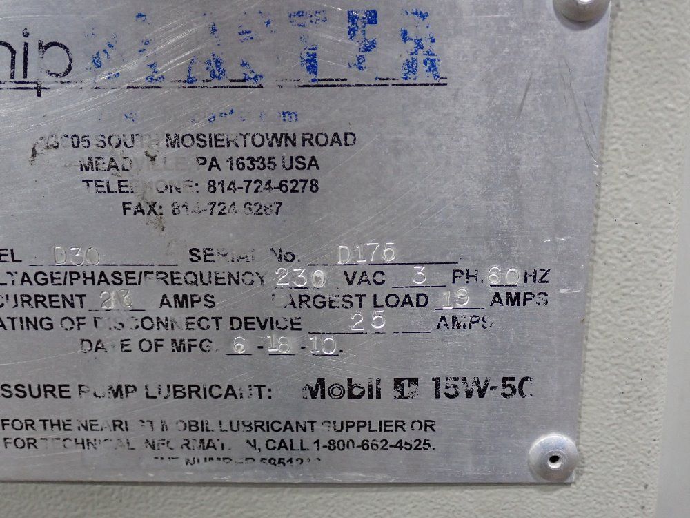 Chipblaster Coolant Filteration System - D30