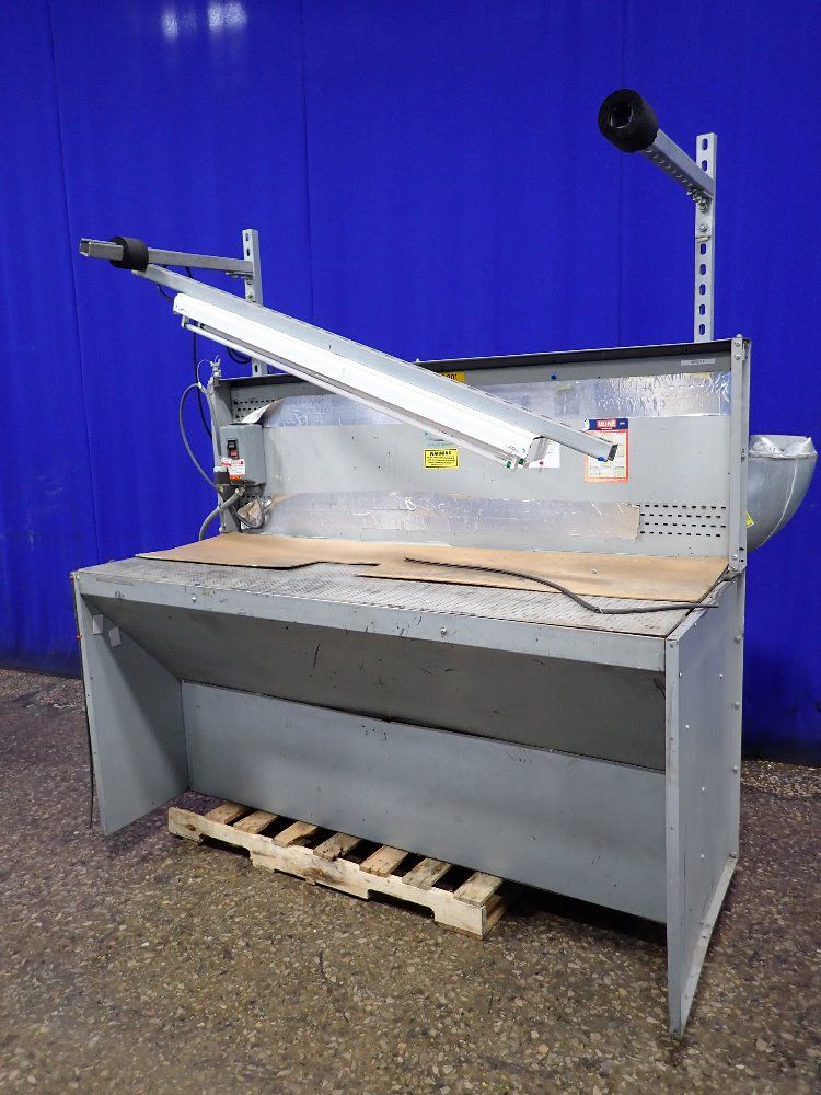 Used Dualdraw Downdraft Table HGR Industrial Surplus