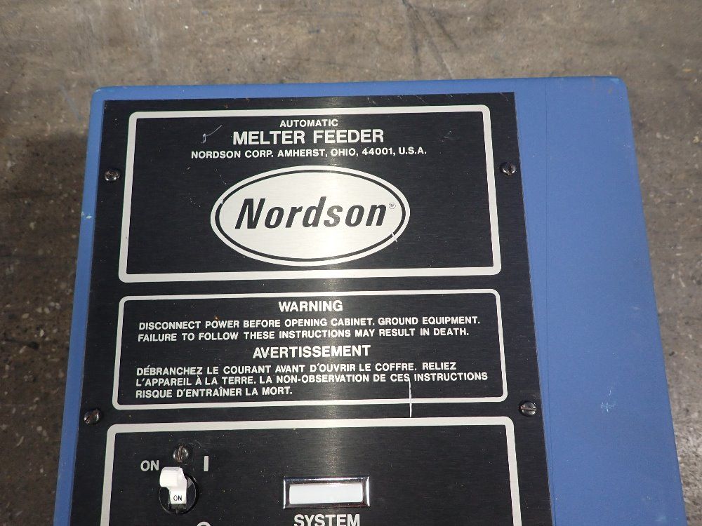 Nordson Melter Feeder Control