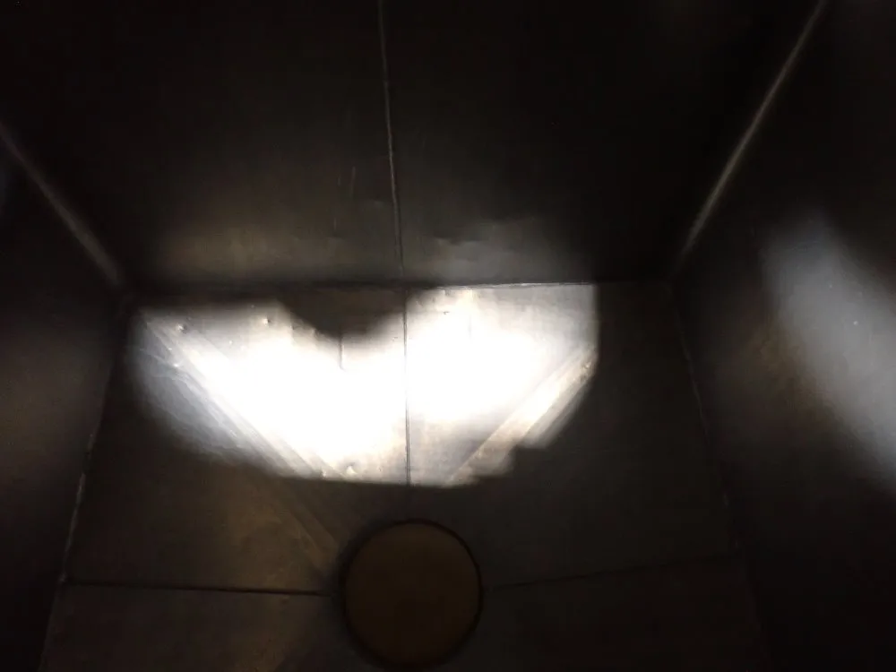 Tote System Steel Holding Tank