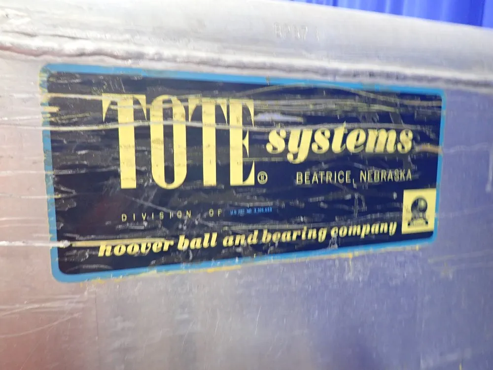 Tote System Steel Holding Tank