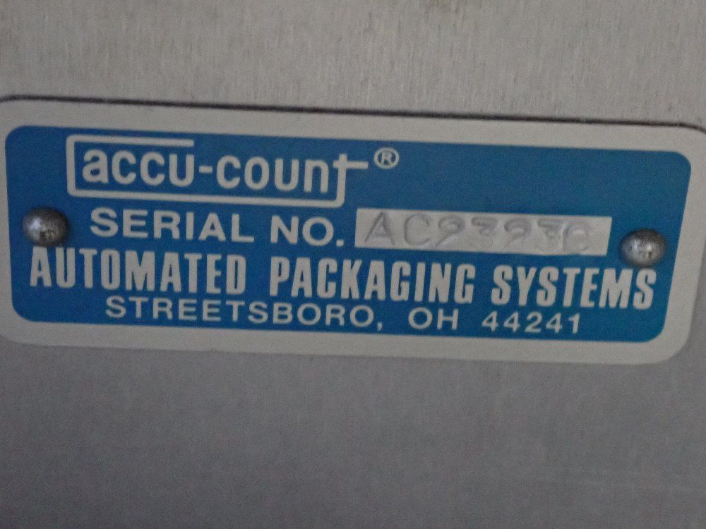 Automated Packaging Systems Accu-count - Series R