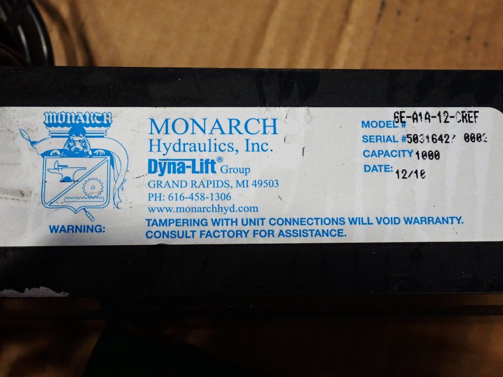 Monarch 1000 Lift Table Legs - 6e-a1a-12-cref