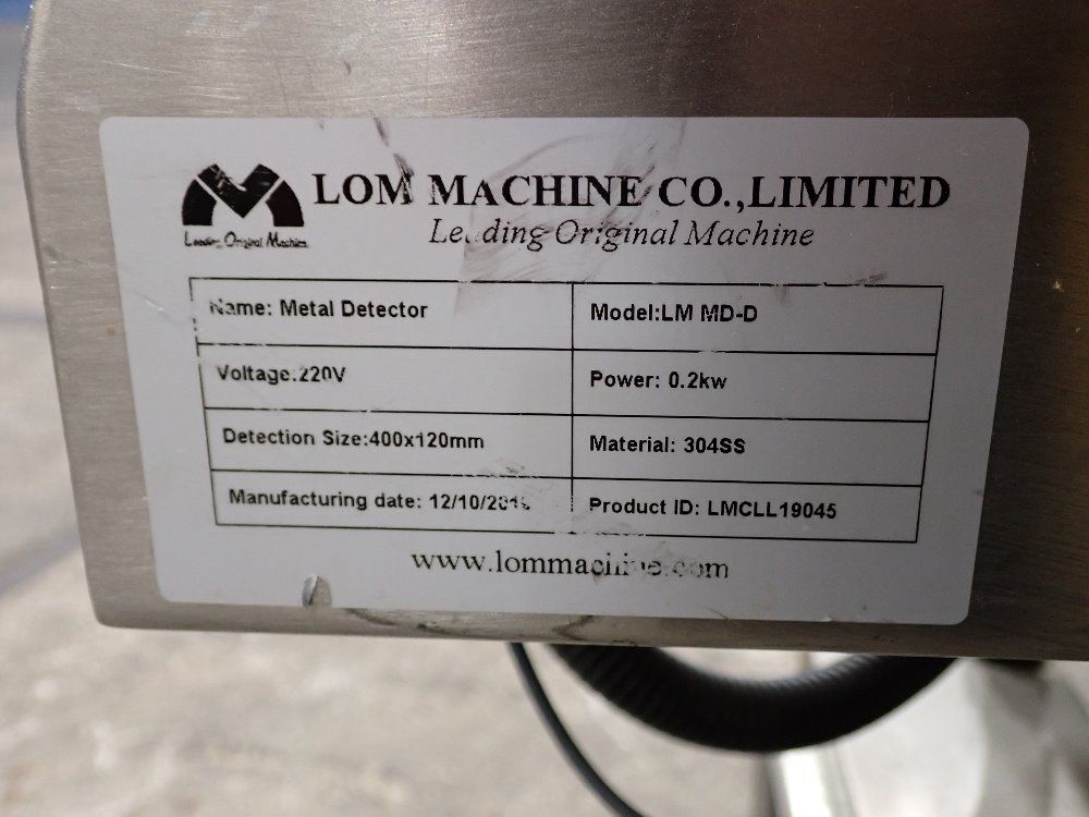 Lom Machine Co Metal Detector - Lmmd-d