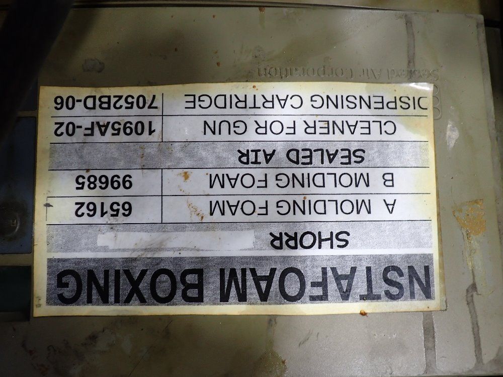 Sealed Air Electric Foam Packaging System - Instapak 901