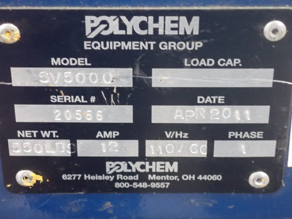 Polychem Plastic Strapping Systems Strapping Machine - Sv5000s