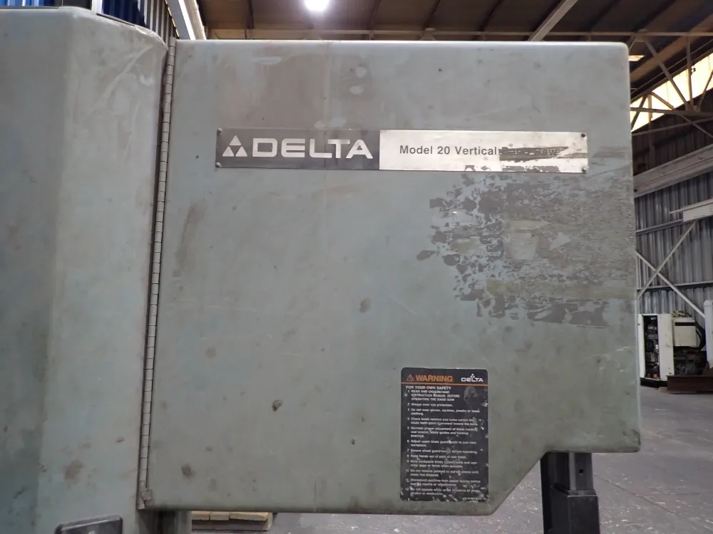 Delta 20x8 Vertical Band Saw - 28-654