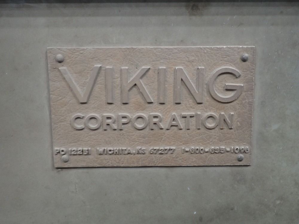 Viking 10 Hp Tumble Basket Shot Blaster