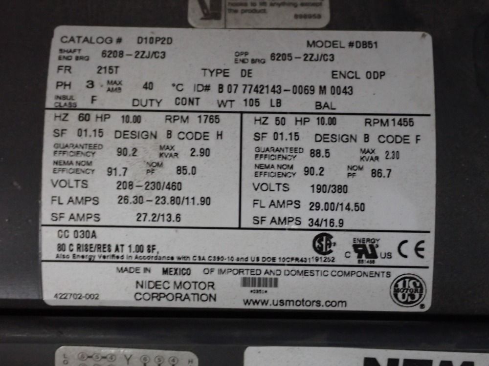 Viking 10 Hp Tumble Basket Shot Blaster