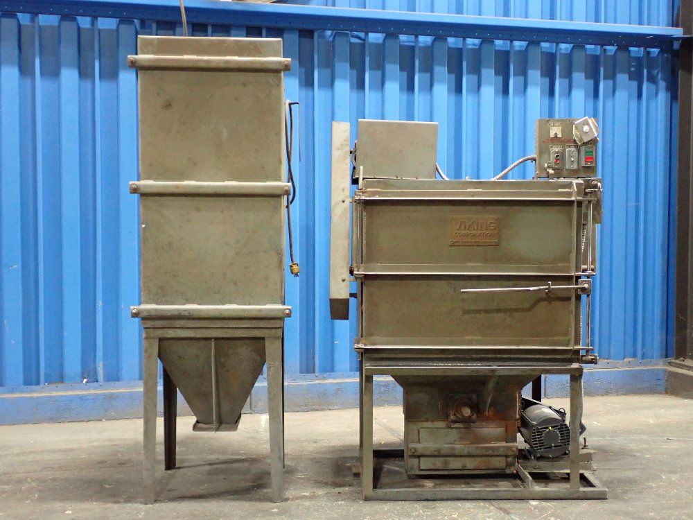 Viking 10 Hp Tumble Basket Shot Blaster