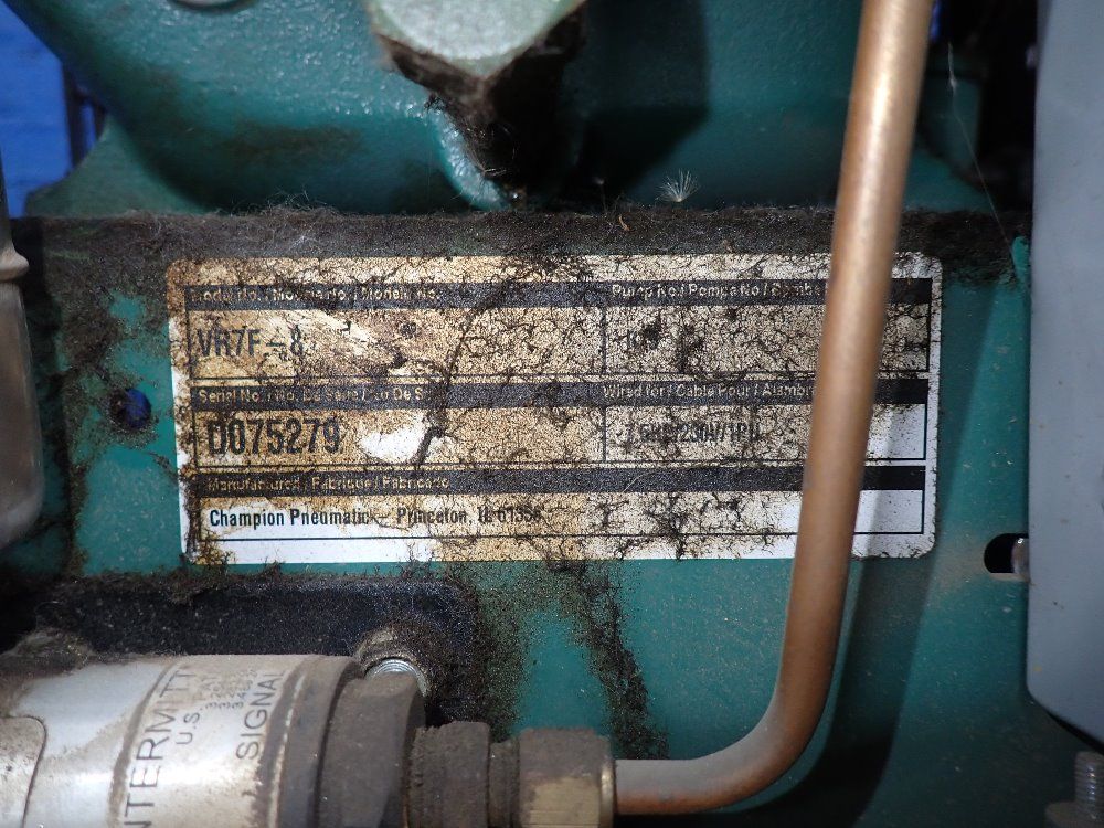 Champion 7.5 Hp Air Compressor - Vr7f-8