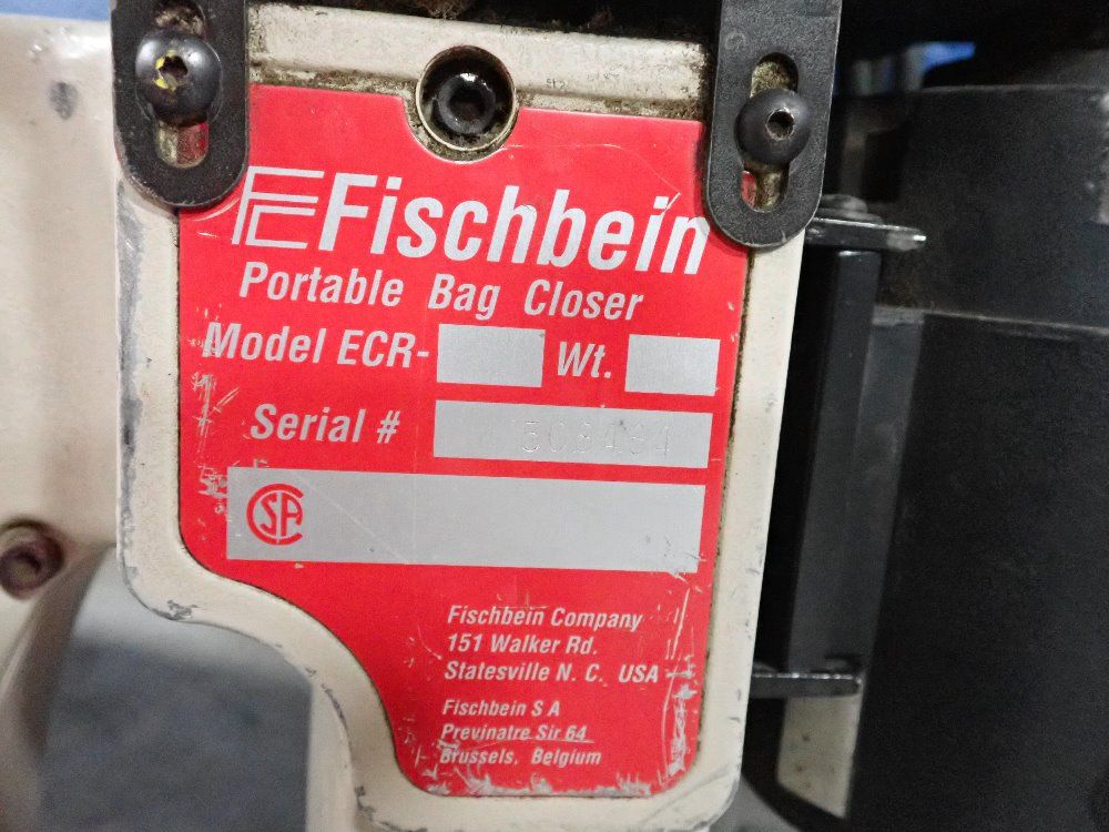 Fischbein Sewing Machine - Ecr