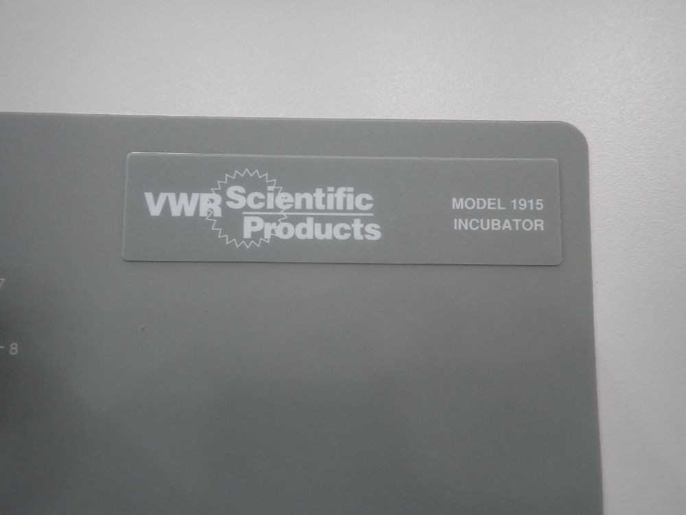 Vwr Incubator - 1915a