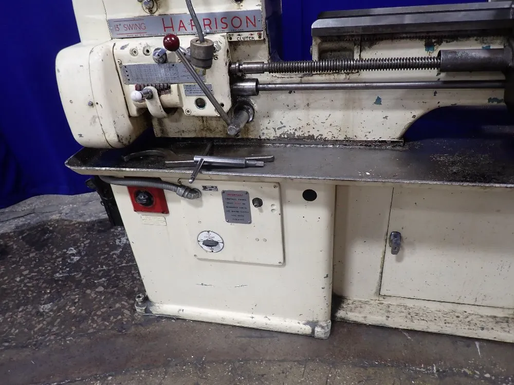 Harrison 14" X 32" Gap Bed Lathe - 13h-hp