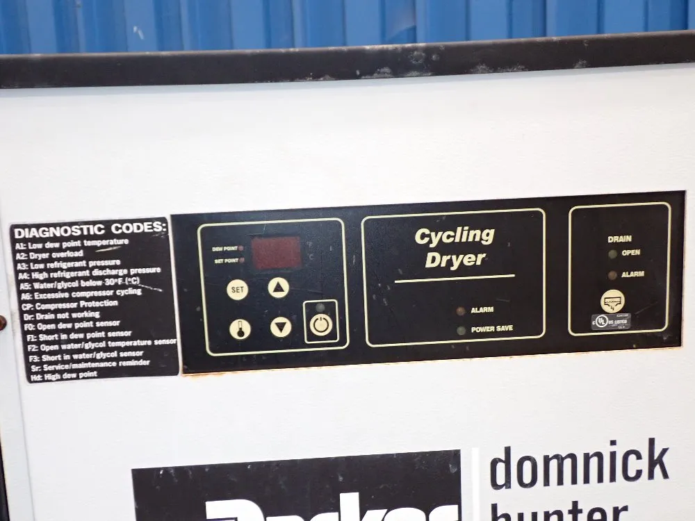 Parker 325scfm Air Dryer - Tms0325-a4-f1