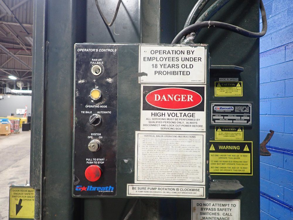 Galbreath 60" X 29" X 47" Baler - Vb2200hd-3060