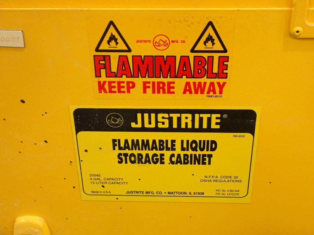 Justrite 14x13 Flammable Cabinet - 25042