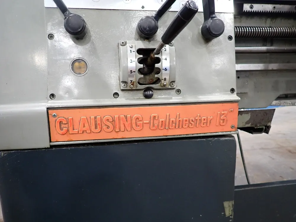 Clausing Colchester 13" X 54: Lathe - 13