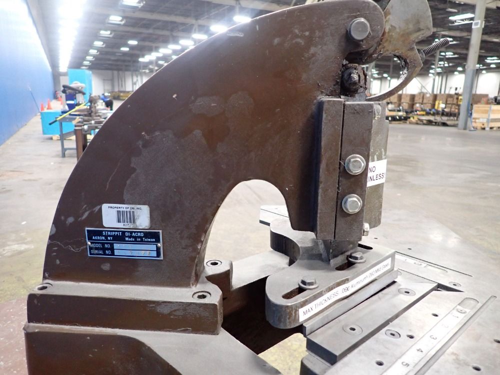 Strippit Di-acro Notcher - 2hn