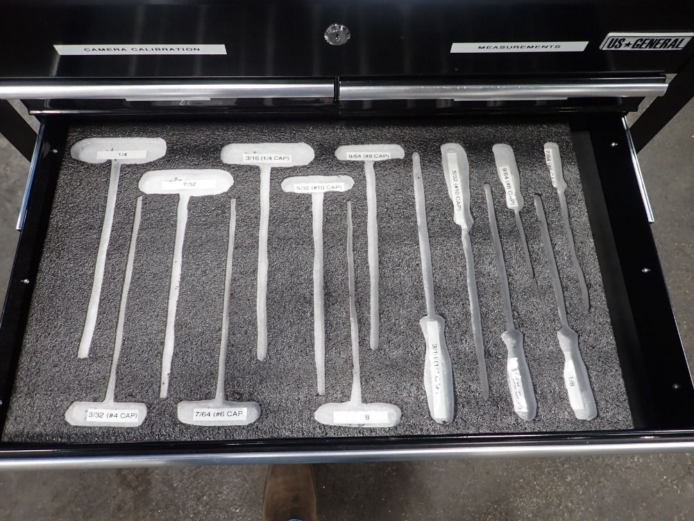 U.s General 4 Drawer Tool Box