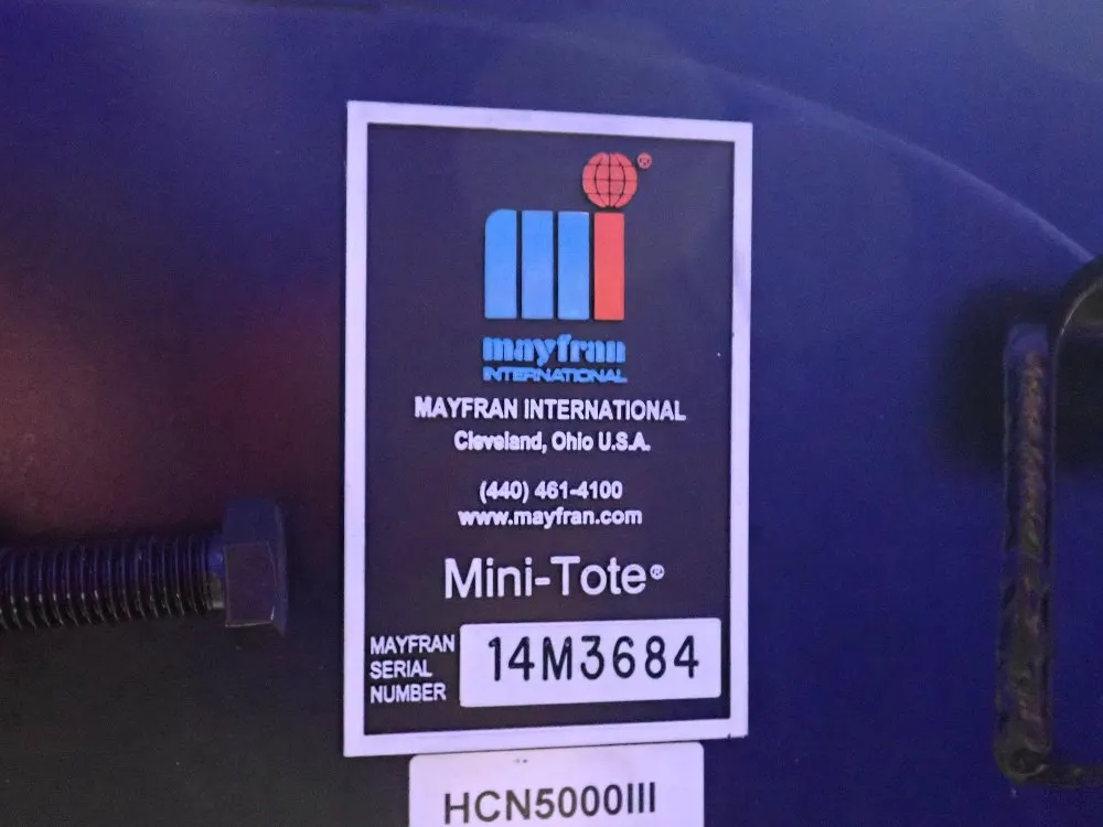 Mayfran 30"w Incline Chip Conveyor