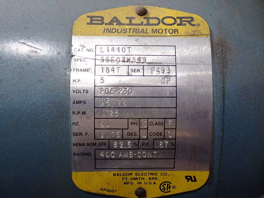 Curtis 5 Hp Air Compressor - E-57