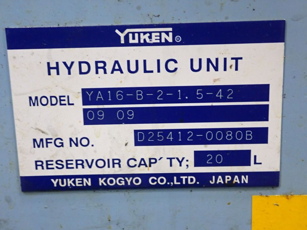 Yuken Hydraulic Unit - Ya16-b-2-1.5-42