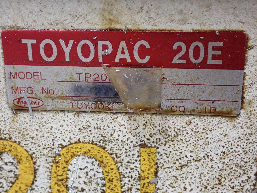 Toyopac Hydraulic Unit - Tp20e