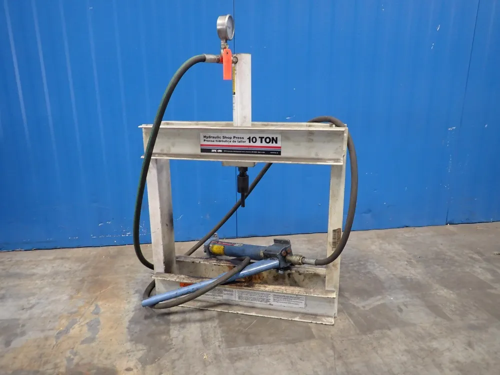 Spx Corp. 10 Ton Hydraulic Press