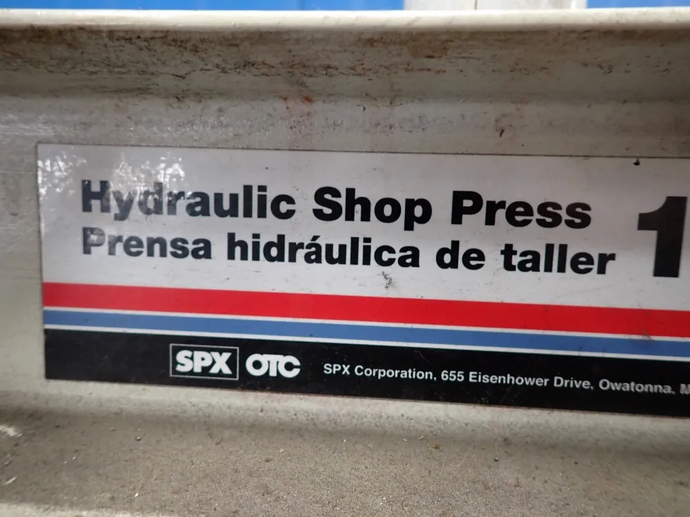 Spx Corp. 10 Ton Hydraulic Press