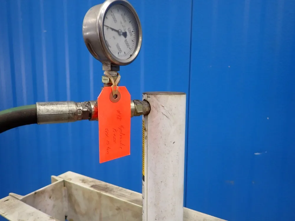 Spx Corp. 10 Ton Hydraulic Press