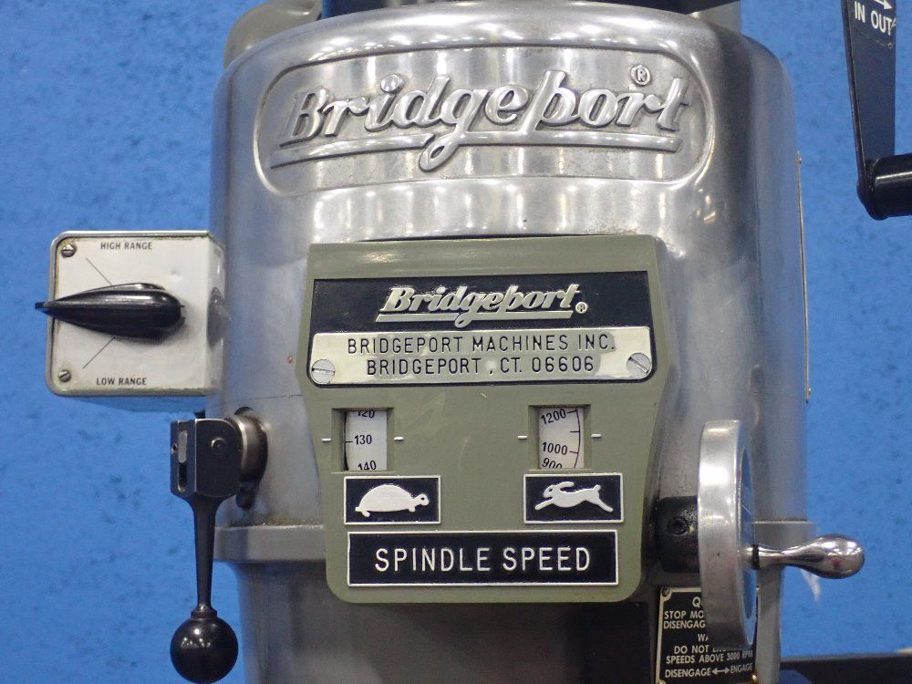 Bridgeport 9"x48" Vertical Mill