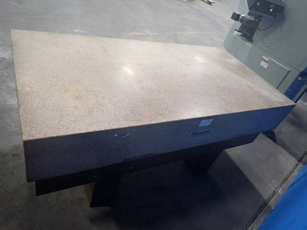 Starrett 72"x36"x10.5" Granite Surface Plate W/stand - Master Pink