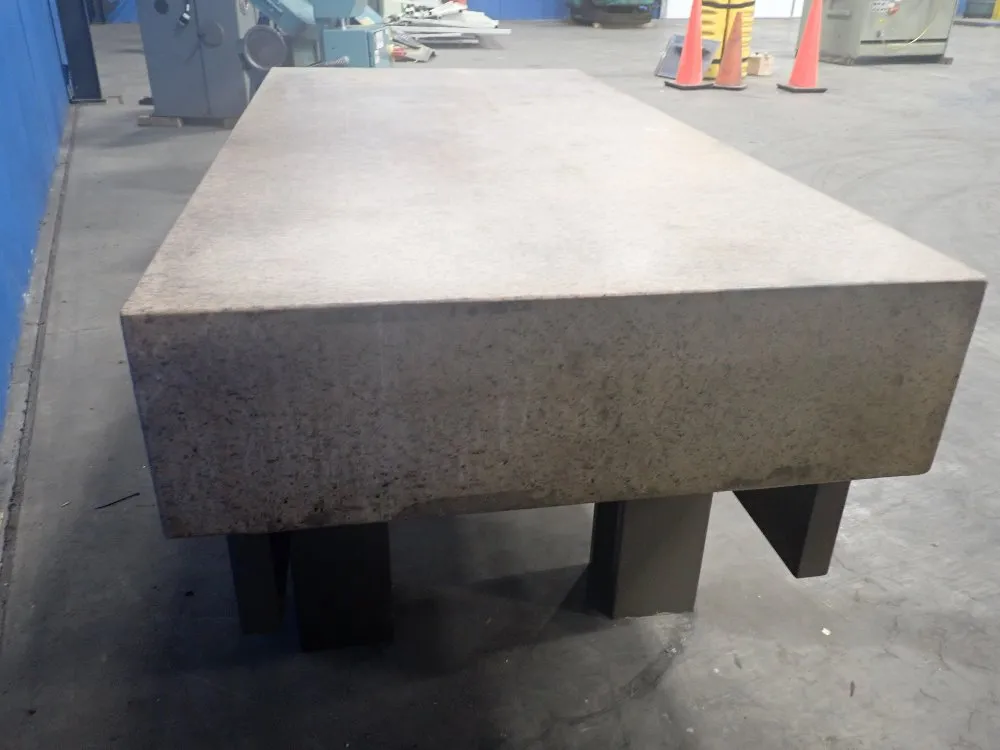 Starrett 72"x36"x10.5" Granite Surface Plate W/stand - Master Pink