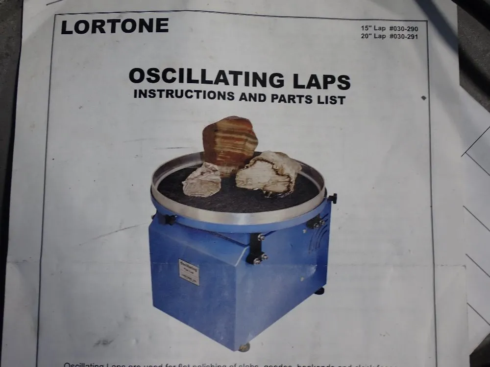 Lortone 15" 15" Lapper - 030-290