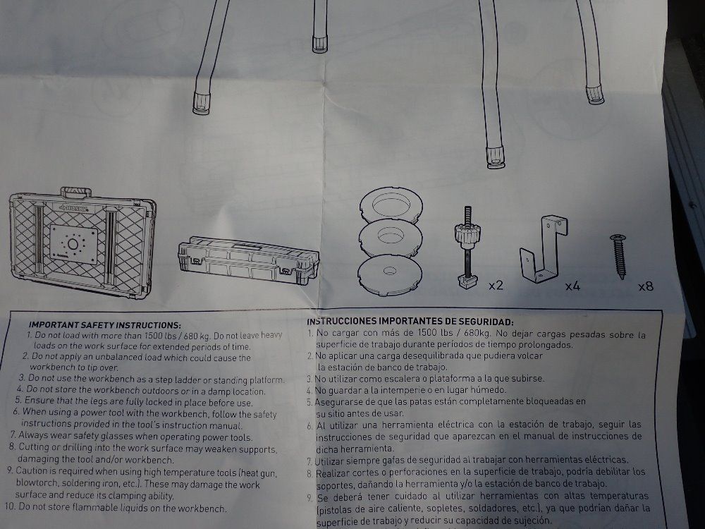 Husky 1500# Router Table