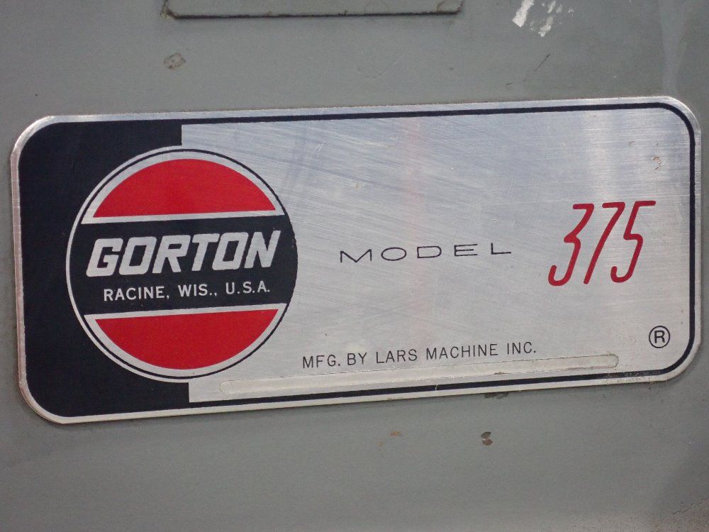 Gorton Tool & Cutter Grinder - 375