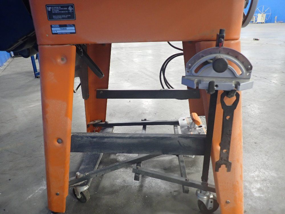 Ridgid Power Tools 10" Electric Cast Iron Table Saw - Ts3650