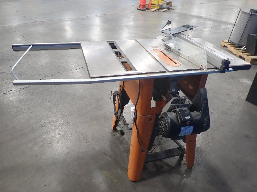 Ridgid Power Tools 10" Electric Cast Iron Table Saw - Ts3650