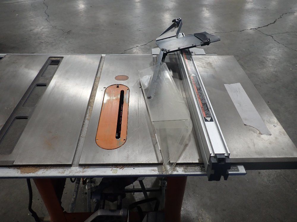 Ridgid Power Tools 10" Electric Cast Iron Table Saw - Ts3650