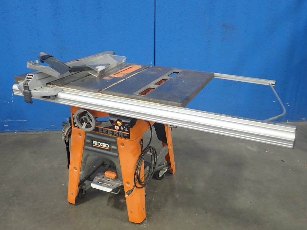Ridgid Power Tools 10" Electric Cast Iron Table Saw - Ts3650