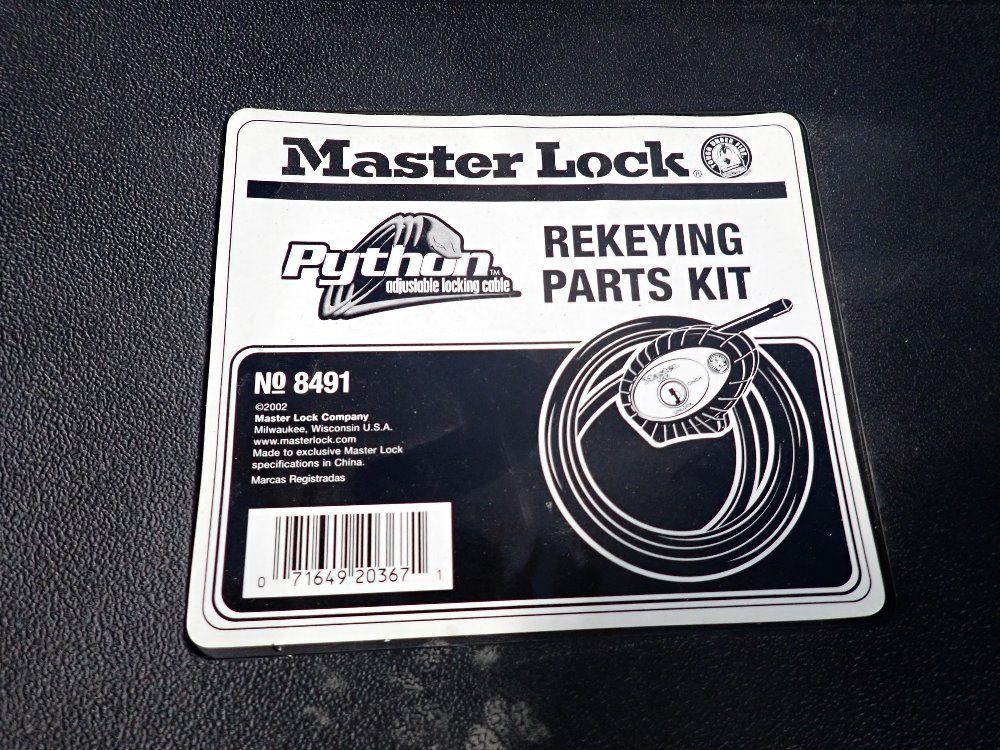 Masterlock Rekeying Parts Kit - 8491
