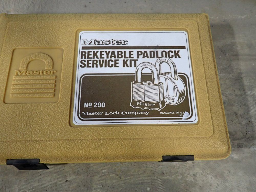 Masterlock Rekeyable Padlock Service Kit - 290
